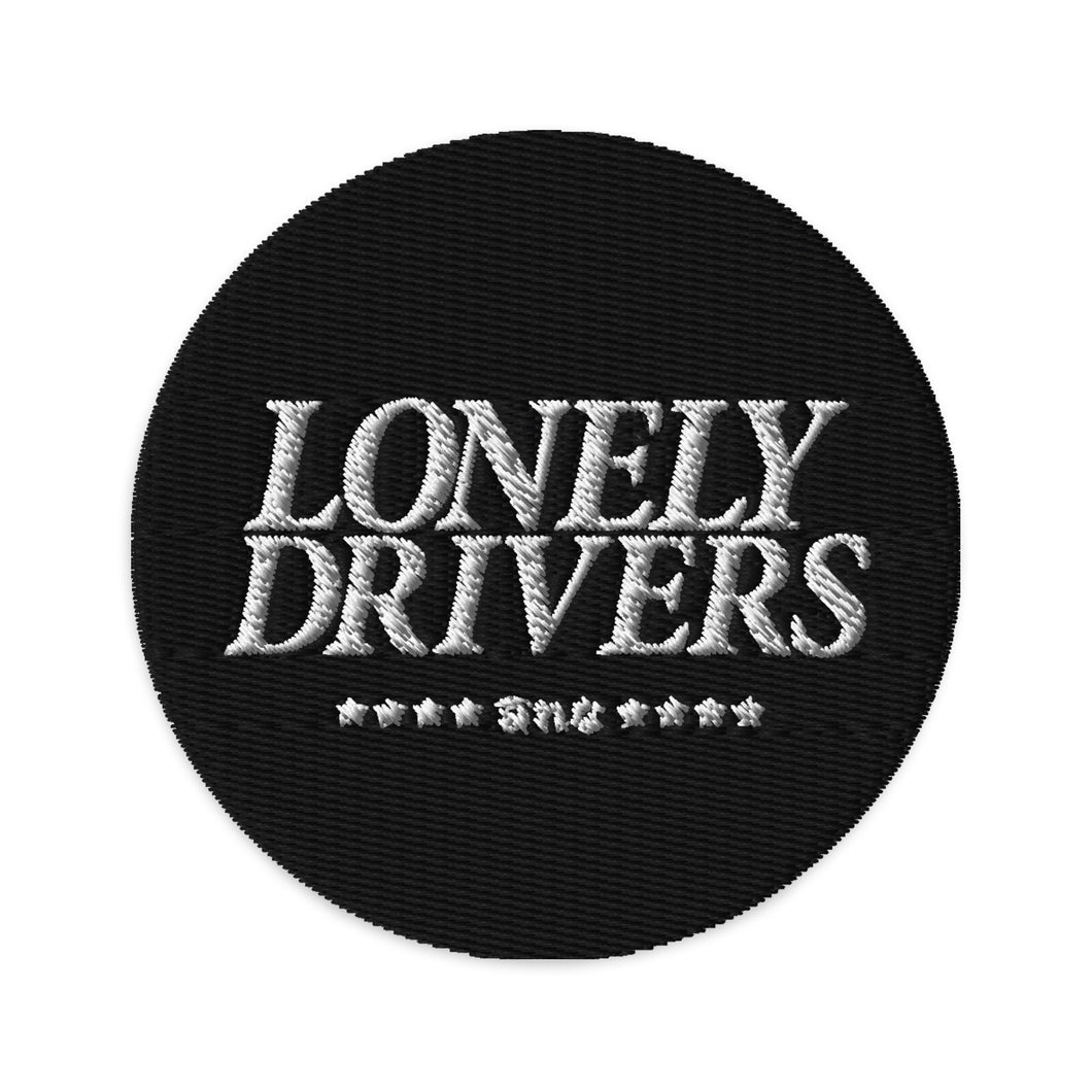 Lonely Drivers Embroidered Patch