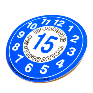 JDM Inspection Bushing Certification Sticker (Blue)