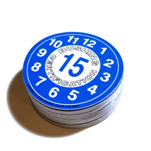 JDM Inspection Bushing Certification Sticker (Blue)