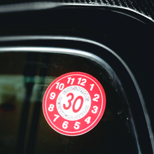 JDM Inspection Bushing Certification Sticker (Red)